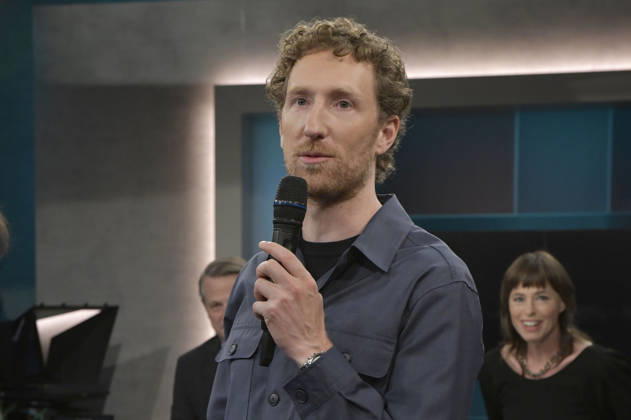 Louis Klamroth on the ARD talk show *Hart aber fair* at the Adlershof Studio in Berlin, August 31, 2026 Foto:xM.xBehrensx xFuturexImagex hart_fair3108_6803