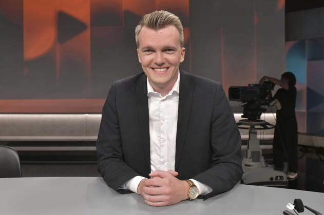 Luca Piwodda on the ARD talk show *Hart aber fair* at the Adlershof Studio in Berlin, August 31, 2026 Foto:xM.xBehrensx xFuturexImagex hart_fair3108_6835