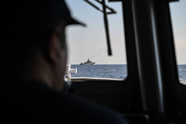 Search and rescue continues for 18 missing after passenger vessel capsizes off Kyrenia KYRENIA, TRNC - SEPTEMBER 1: TCG Isin takes part in ongoing search and rescue operations by sea and air for 18 people who went missing after a passenger vessel capsized off the coast of Kyrenia in the Turkish Republic of Northern Cyprus (TRNC) on September 1, 2026. Search and rescue efforts continue without interruption to locate the missing people. Harun Ozalp Anadolu Kyrenia Cyprus. Editorial use only. Please get in touch for any other usage.  Copyright: x2026xAnadoluxHarunxOzalpx