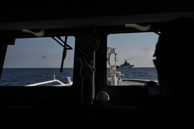 Search and rescue continues for 18 missing after passenger vessel capsizes off Kyrenia KYRENIA, TRNC - SEPTEMBER 1: TCG Isin takes part in ongoing search and rescue operations by sea and air for 18 people who went missing after a passenger vessel capsized off the coast of Kyrenia in the Turkish Republic of Northern Cyprus (TRNC) on September 1, 2026. Search and rescue efforts continue without interruption to locate the missing people. Harun Ozalp Anadolu Kyrenia Cyprus. Editorial use only. Please get in touch for any other usage.  Copyright: x2026xAnadoluxHarunxOzalpx
