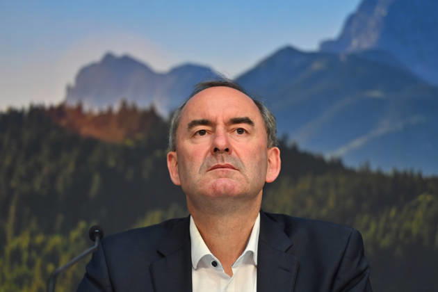 Hubert AIWANGER, Independent Voters, Bavarian Minister of Economic Affairs; single image, cropped close-up, portrait; press conference of the Bavarian State Government following a cabinet meeting on September 1, 2026, at the Prinz Carl Palais in Munich