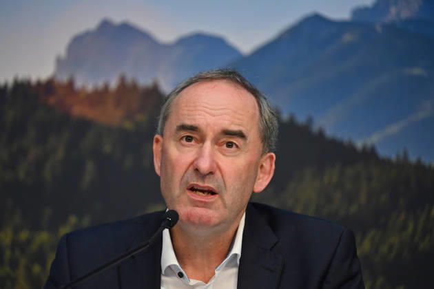 Hubert AIWANGER, Independent Voters, Bavarian Minister of Economic Affairs, single image, cropped single shot, portrait, press conference of the Bavarian State Government following a cabinet meeting on September 1, 2026, at the Prinz Carl Palais in Munich