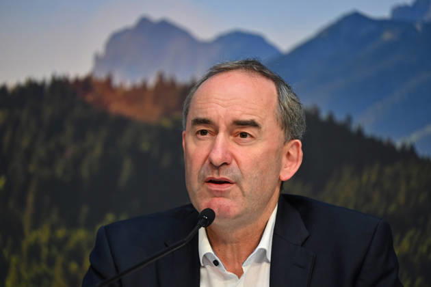 Hubert AIWANGER, Independent Voters, Bavarian Minister of Economic Affairs, single image, cropped single shot, portrait, press conference of the Bavarian State Government following a cabinet meeting on September 1, 2026, at the Prinz Carl Palais in Munich