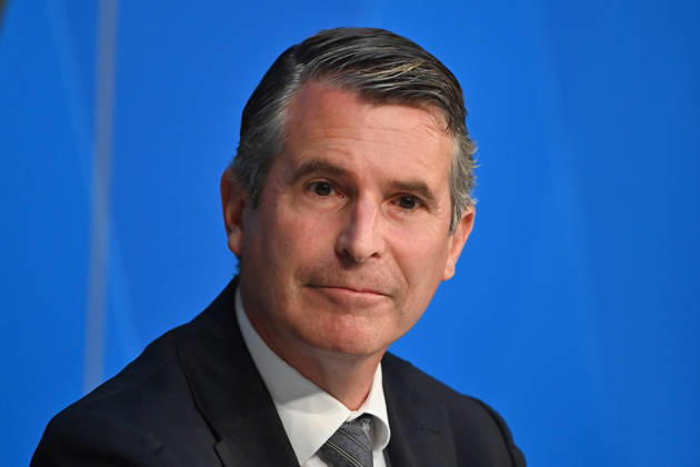 Eric BEISSWENGER, Minister for European Affairs; single frame; cropped image; portrait; press conference held by the Bavarian State Government following a cabinet meeting on September 1, 2026, at the Prinz Carl Palais in Munich