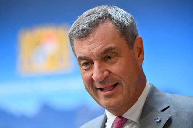 Markus SOEDER, Minister-President of Bavaria and CSU Chairman, single image, cropped shot, portrait, press conference of the Bavarian State Government following a cabinet meeting on September 1, 2026, at the Prinz Carl Palais in Munich