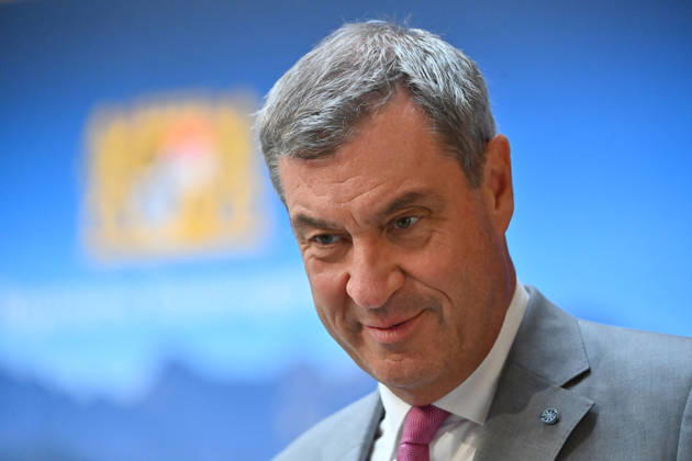 Markus SOEDER, Minister-President of Bavaria and CSU Chairman, single image, cropped shot, portrait, press conference of the Bavarian State Government following a cabinet meeting on September 1, 2026, at the Prinz Carl Palais in Munich