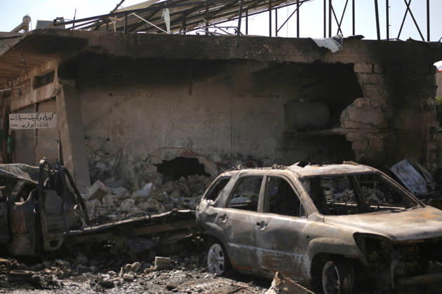 Explosion in Syria’s Idlib kills 5 IDLIB, SYRIA - SEPTEMBER 01: The explosion heavily damages nearby buildings and vehicles after an ammunition-laden vehicle explodes in Syria’s northwestern Idlib province, killing five people and injuring 10 others, according to initial reports, on September 01, 2026. Kasim Yusuf Anadolu Idlib Suriye. Editorial use only. Please get in touch for any other usage.  Copyright: x2026xAnadoluxKasimxYusufx