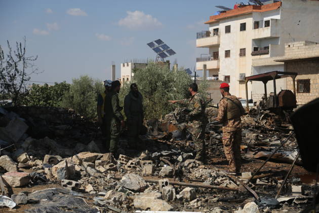 Explosion in Syria’s Idlib kills 5 IDLIB, SYRIA - SEPTEMBER 01: The explosion heavily damages nearby buildings and vehicles after an ammunition-laden vehicle explodes in Syria’s northwestern Idlib province, killing five people and injuring 10 others, according to initial reports, on September 01, 2026. Kasim Yusuf Anadolu Idlib Suriye. Editorial use only. Please get in touch for any other usage.  Copyright: x2026xAnadoluxKasimxYusufx