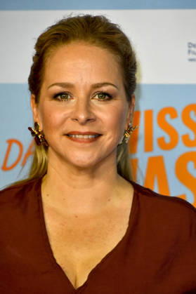 ABB GEWISSEETWAS: Jasmin Schwiers makes a guest appearance on the red carpet at the NRW Kino film premiere of *Das gewisse Etwas* at the Cinedom theater on September 1, 2026, in Cologne, North Rhine-Westphalia, Germany
