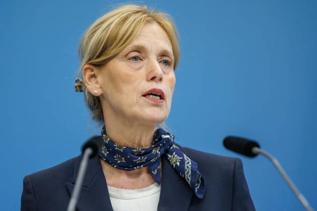 Statement by Federal Minister for Family Affairs Karin Prien (CDU), during a press conference on the Equal Opportunities and Quality Development Act (SCQEG) on September 2, 2026, at the Federal Ministry of Education, Family, Seniors, Women, and Youth in Berlin, Berlin, Berlin, Germany; Federal Ministry of Education, Family, Seniors, Women, and Youth