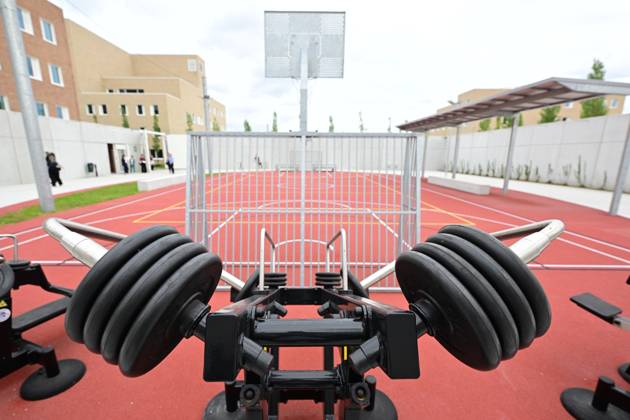 the official opening of the new de Kade jail in Antwerp, Wednesday 2 September 2026. The prison will have capacity for 440 inmates. It will be divided into one wing for 330 men, one wing for 66 women and one wing comprising a medical centre and a care unit for 44 people. Each wing will consist of living units for 22 inmates.  DIRKxWAEM 185032387
