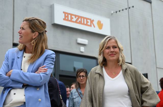 Opening Of The New Prison In Antwerp ANTWERPEN, BELGIUM - SEPTEMBER 02: Vanessa Matz (Les Engagés) Minister of Government of Buildings and Annelies Verlinden (cd&v) Minister of Justice are present at the official opening of the new de Kade prison in Antwerp, The new prison in Antwerp has been designed in line with current prison policy, with the aim of ensuring that life inside is as close as possible to the normality of the outside world. It has a capacity of 440 inmates and comprises various buildings linked by courtyards and streets on a human scale..on September 02, 2026 in Antwerpen, Belgium, 02 09 2026 Antwerpen Belgium  Copyright: xBertxVanxDenxBrouckex