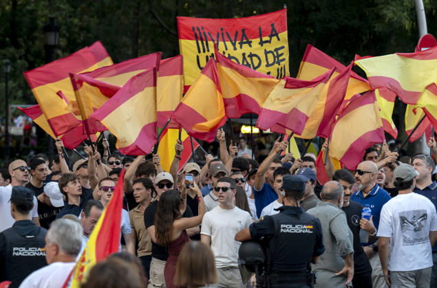 The Por Ceuta citizens’ initiative holds a demonstration in Madrid to mark the Day of the Autonomous City of Ceuta. Dozens of people participate in a demonstration to mark the Day of the Autonomous City of Ceuta on September 2, 2026, in Madrid, Spain. The protest, organized by the citizens’ initiative Por Ceuta, has the slogan Ceuta Unites Us SEPTEMBER 2, 2026 CEUTA DAY PROTEST RALLY MIGRANTS IMMIGRANTS SUPPORT SOLIDARITY MIGRATION CRISIS HUMANITARIAN CRISIS Madrid Madrid Espana  Copyright: xAlbertoxOrtegax 7744946