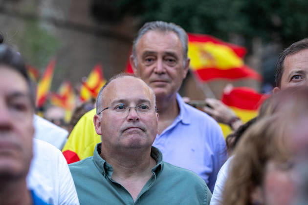 Toledo Holds Rally in Support of the People of Ceuta: Miguel Tellado, secretary general of the PP, during a rally in solidarity with Ceuta on September 2, 2026, in Toledo, Castilla-La Mancha, Spain. Coinciding with Ceuta Day, more than 260 Spanish municipalities have been called upon to show their support for the people of Ceuta in the face of the migration crisis caused by the arrival of more than 70,000 migrants across the border with Morocco. The demonstrations are part of the For Ceuta initiative, backed by the Spanish Federation of Municipalities and Provinces (FEMP). SEPTEMBER 2, 2026 CEUTA DAY PROTEST RALLY MIGRANTS IMMIGRANTS FEMP SUPPORT SOLIDARITY MIGRATION CRISIS CRISIS HUMANITARIAN Juanma Jimé Toledo Castilla-La Mancha Toledo  Copyright: xJuanmaxJimÃ nezx 7745080