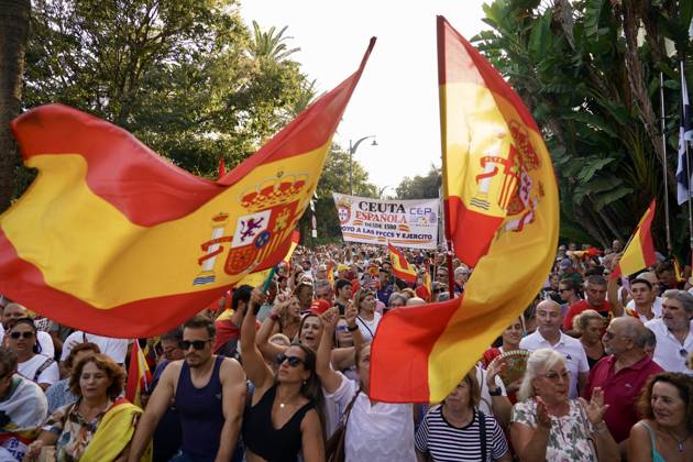 Rallies in Málaga and Seville in Support of the People of Ceuta Images from the rally in Málaga in support of the people of Ceuta September 2, 2026, in Málaga, Andalusia, Spain Málaga and Seville host rallies in support of the people of Ceuta, in a show of solidarity and support in light of the situation facing the autonomous city SEPTEMBER 2, 2026, in Málaga, Andalusia, Spain Málaga, Andalusia, Spain  Copyright: xÃlexxZeax 7745308