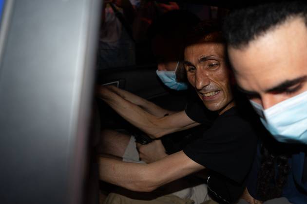 September 2, 2026, Athens, Greece: ATHENS, GREECE, SEPTEMBER 2, 2026: Aristoteles Chantzis arrives at the Prosfygika housing complex in Athens following 73 days of hospitalization after ending a prolonged hunger strike on June 24. Chantzis began the hunger strike on February 5 in connection with efforts opposing the eviction of residents from the historic Prosfygika complex. On June 24, the Municipality of Athens voted to freeze the eviction process. Athens Greece - ZUMAq101 20260902_zna_q101_139 Copyright: xAndreaxLuisxHernandezx
