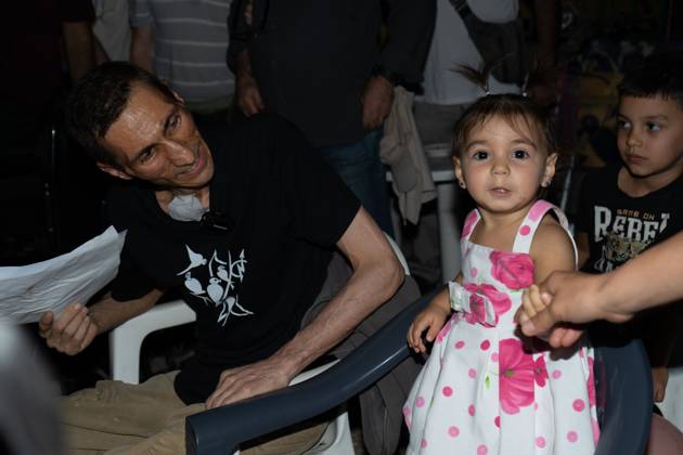 September 2, 2026, Athens, Greece: ATHENS, GREECE, SEPTEMBER 2, 2026: Aristoteles Chantzis arrives at the Prosfygika housing complex in Athens following 73 days of hospitalization after ending a prolonged hunger strike on June 24. Chantzis began the hunger strike on February 5 in connection with efforts opposing the eviction of residents from the historic Prosfygika complex. On June 24, the Municipality of Athens voted to freeze the eviction process. Athens Greece - ZUMAq101 20260902_zna_q101_143 Copyright: xAndreaxLuisxHernandezx
