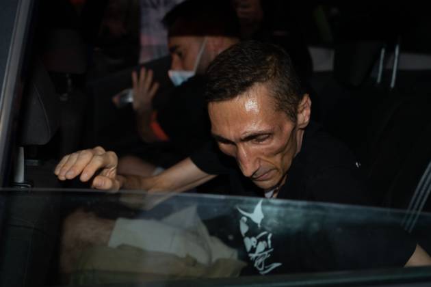 September 2, 2026, Athens, Greece: ATHENS, GREECE, SEPTEMBER 2, 2026: Aristoteles Chantzis arrives at the Prosfygika housing complex in Athens following 73 days of hospitalization after ending a prolonged hunger strike on June 24. Chantzis began the hunger strike on February 5 in connection with efforts opposing the eviction of residents from the historic Prosfygika complex. On June 24, the Municipality of Athens voted to freeze the eviction process. Athens Greece - ZUMAq101 20260902_zna_q101_149 Copyright: xAndreaxLuisxHernandezx