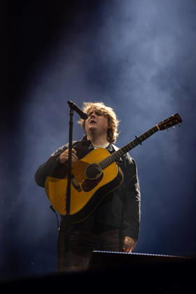 Scottish singer Lewis Capaldi performing at Superbloom in Munich s Olympic Park, Munich, Olympic Park, Bavaria, Germany