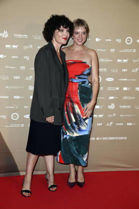 Marie Kreutzer and Jella Haase at the premiere of *Gentle Monster* at the Delphi Filmpalast in Berlin, September 2, 2026 Foto:xN.xKubelkax xFuturexImagex monster_6909