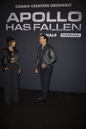 Apollo Has Fallen Premiere - Paris Ritu Arya and Tewfik Jallab during the photocell of the « Apollo Has Fallen» Paris Premiere at Le Grand Rex on September 2, 2026 in Paris, France. Photo by Eliot Blondet ABACAPRESS.COM Paris France France  Copyright: xBlondetxEliot ABACAx