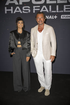 Apollo Has Fallen Premiere - Paris Ritu Arya and William Abadie during the photocell of the « Apollo Has Fallen» Paris Premiere at Le Grand Rex on September 2, 2026 in Paris, France. Photo by Eliot Blondet ABACAPRESS.COM Paris France France  Copyright: xBlondetxEliot ABACAx