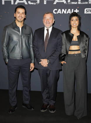 Tewfik Jallab, Gérald Brice Viret and Ritu Arya Preview of the series *Apollo Has Fallen* at the Grand Rex cinema in Paris on September 2, 2026 Coadic Guirec Bestimage Premiere of the series *Apollo Has Fallen* at the Grand Rex cinema in Paris on September 2, 2026 Paris, France  Copyright: xCOADICxGUIRECx xBESTIMAGExCOADICxGUIRECx xBESTIMAGEx