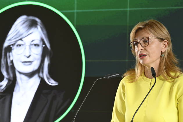 European Commissioner for Research and Innovation Ekaterina Zaharieva attends a meeting of artificial intelligence (AI) experts from Central and Eastern Europe, CEE AI Summit 2026, in Prague, Czech Republic, on September 3rd, 2026. (CTKxPhoto MichalxKrumphanzl) CTKPhotoP2026090302903  CTKPhotoP2026090302903