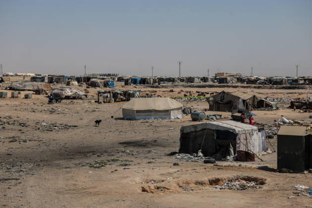Displaced Syrians endure harsh conditions in Raqqa camps RAQQA, SYRIA - SEPTEMBER 3: Thousands of people forcibly displaced from various regions of Syria due to attacks by the ousted Assad regime and the terrorist group Daesh (ISIS) continue to live under severe conditions in camps across Raqqa province, Syria on September 3, 2026. Around 10,000 displaced individuals who fled the violence and settled in the Sehla al-Banat and Yunani camps are struggling to survive in makeshift tents lacking basic essential services Abdulrhman El Ali Anadolu Raqqa Syria. Editorial use only. Please get in touch for any other usage.  Copyright: x2026xAnadoluxAbdulrhmanxElxAlix
