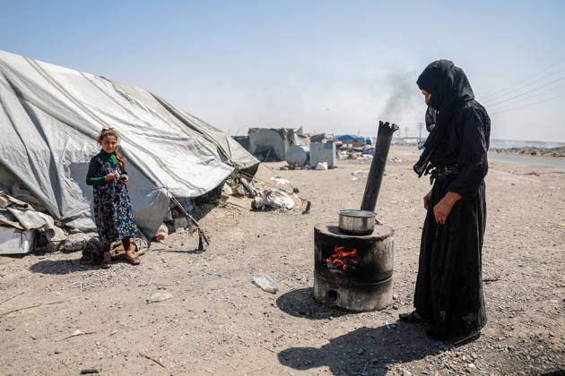 Displaced Syrians endure harsh conditions in Raqqa camps RAQQA, SYRIA - SEPTEMBER 3: Thousands of people forcibly displaced from various regions of Syria due to attacks by the ousted Assad regime and the terrorist group Daesh (ISIS) continue to live under severe conditions in camps across Raqqa province, Syria on September 3, 2026. Around 10,000 displaced individuals who fled the violence and settled in the Sehla al-Banat and Yunani camps are struggling to survive in makeshift tents lacking basic essential services Abdulrhman El Ali Anadolu Raqqa Syria. Editorial use only. Please get in touch for any other usage.  Copyright: x2026xAnadoluxAbdulrhmanxElxAlix