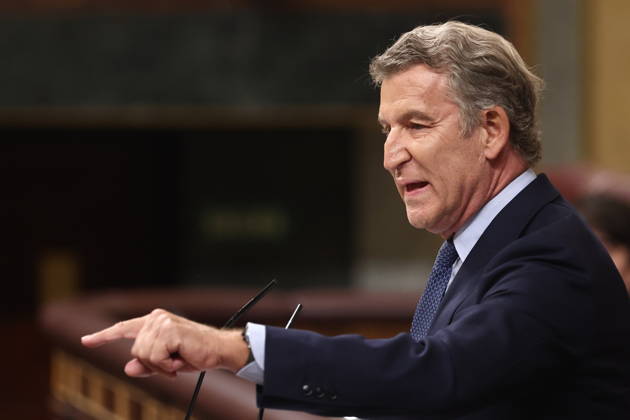 Sánchez Appears Before Congress to Report on the Government’s Response to the Migration Crisis in Ceuta Alberto Núnez Feijóo, president of the People’s Party, speaks during a plenary session of the Congress of Deputies on September 3, 2026, in Madrid, Spain. Sánchez is appearing before the full Congress this Thursday to report on the government’s handling of the events that have taken place in Ceuta since July 30 and on the current situation in the autonomous city. SEPTEMBER 3, 2026 Madrid, Madrid, Spain  Copyright: xEduardoxParrax 7746786