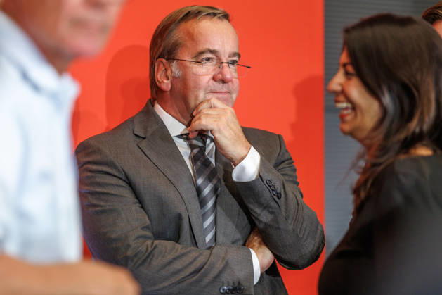 Closed-door meeting of the SPD parliamentary group in the Bundestag Boris Pistorius (SPD), Federal Minister of Defense, at a closed-door meeting of the SPD parliamentary group in the Bundestag on September 3, 2026, in Berlin, Berlin, Berlin, Germany, Reichstag