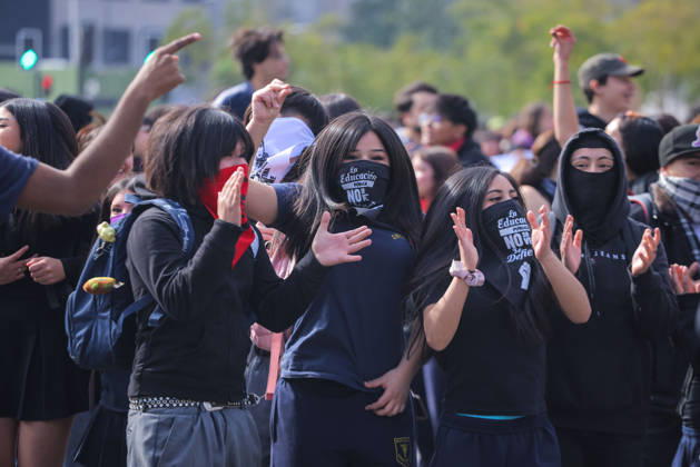 Santiago, September 3, 2026 The so-called Student Solidarity Network, which brings together college students along with high school students from Aces, is calling for a march under the slogan Students, Defend Chile’s Future Luis Quinteros Aton Chile, Santiago Chile Aton 1186626  Copyright: LUISxQUINTEROS ATONxCHILE