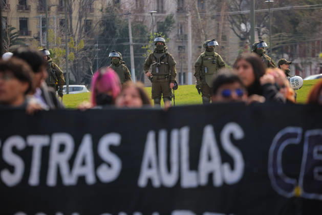 Santiago, September 3, 2026 The so-called Student Solidarity Network, which brings together college students, in conjunction with high school students from Aces, is calling for a march under the slogan Students, Defend Chile’s Future Luis Quinteros Aton Chile, Santiago Chile Aton 1186627  Copyright: LUISxQUINTEROS ATONxCHILE