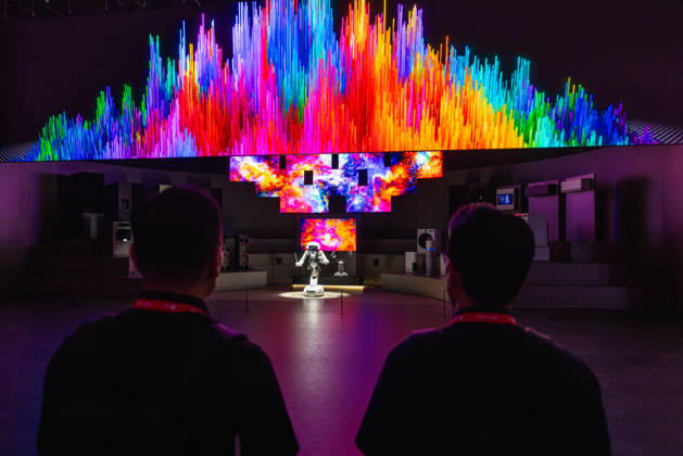 Highlights from IFA 2026 in Berlin, Germany, on September 3, 2026. A robot from LG in Hall 18 puts on a show.
