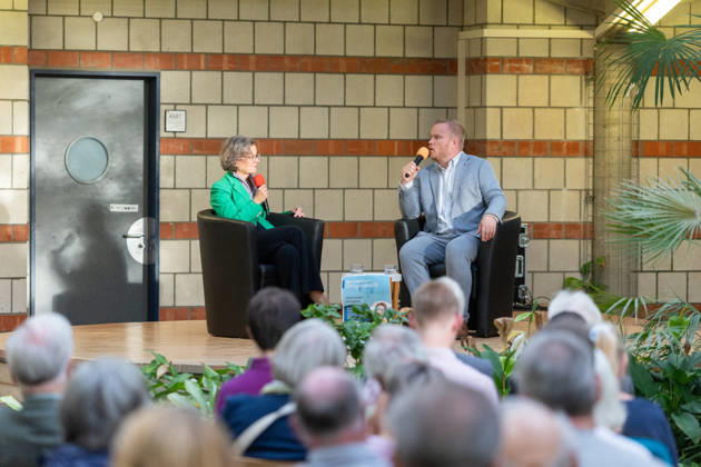 Bornheim Community Forum at the Oase of the Europaschule Bornheim, September 3, 2026 At the Bornheim Community Forum at the Oase of the Europaschule Bornheim, Ina Scharrenbach, North Rhine-Westphalia State Minister for Home Affairs, Local Government, Construction, and Digitalization, Ina SCHARRENB Copyright: xMarcxJohnx