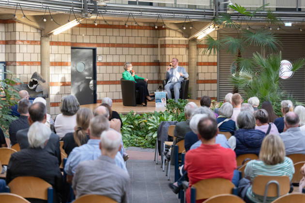 Bornheim Community Forum at the Oase of the Europaschule Bornheim, September 3, 2026 At the Bornheim Community Forum at the Oase of the Europaschule Bornheim, Ina Scharrenbach, North Rhine-Westphalia State Minister for Home Affairs, Local Government, Construction, and Digitalization, Ina SCHARRENB Copyright: xMarcxJohnx