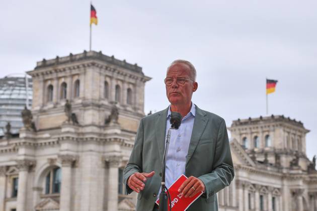 Berlin, Germany, September 3, 2026 German Bundestag SPD Caucus Retreat Matthias Miersch, SPD Copyright: xdtsxNachrichtenagenturx dts_132603