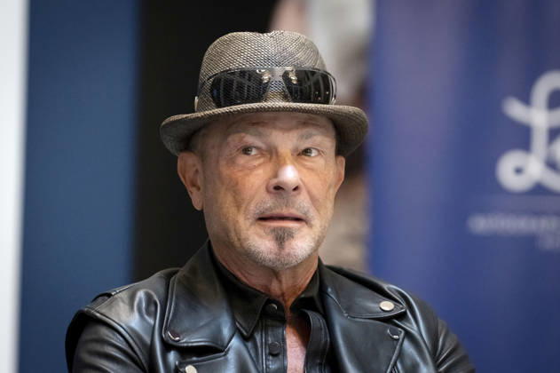 Rudolf Schenker at the press conference marking the 20th anniversary of the Pyronale in the atrium of the Hotel Luc Berlin, September 3, 2026 Foto:xGeisler-Fotopress Elmenthalerx geislerfp_pk_pyronale_4601