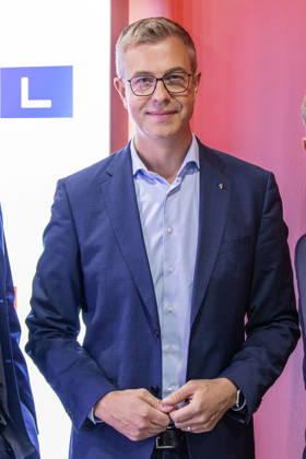 Stefan Evers on the live podcast ntv Salon at the RTL and ntv Berlin studio, September 3, 2026 Foto:xM.xPatzigx xFuturexImagex evers_6901