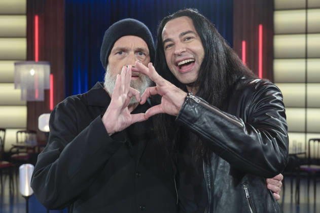Torsten Sträter and Bülent Ceylan during the taping of the WDR talk show Kölner Treff at WDR Studio BS 3 in Cologne, September 3, 2026 Foto:xR.xSchmiegeltx xFuturexImagex koelner_treff0309_6939