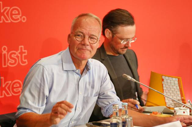 Berlin, Germany, September 4, 2026 German Bundestag SPD Caucus Retreat Matthias Miersch (SPD) and Dirk Wiese (SPD) Copyright: xdtsxNachrichtenagenturx dts_132706