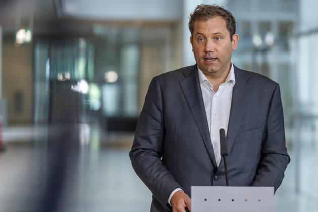 Closing remarks by Lars Klingbeil of the SPD, Federal Minister of Finance, during a closing statement on September 4, 2026, in Berlin, Berlin, Berlin, Germany, at the Reichstag