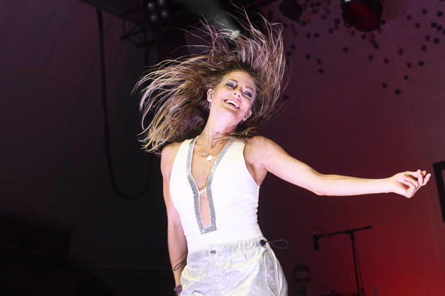 Sandy Mölling of the No Angels at a concert on the TwentyFive Live Anniversary Tour at the Parkbühne in Hanover, September 4, 2026 Foto:xN.xHeuselx xFuturexImagex angels_6910