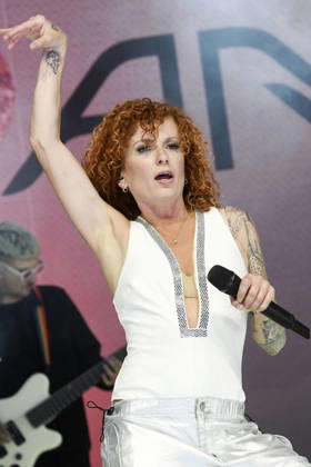 Lucy Diakovska of the No Angels at a concert on the TwentyFive Live Anniversary Tour at the Parkbühne in Hanover, September 4, 2026 Foto:xN.xHeuselx xFuturexImagex angels_6917