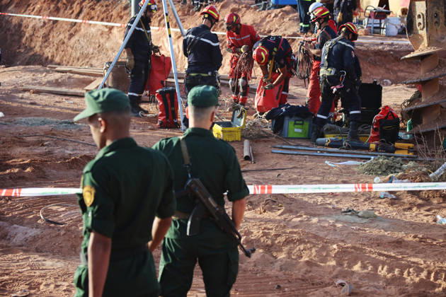 Rescue efforts continue for 10-year-old boy trapped in well in Algeria EL BAYADH, ALGERIA - SEPTEMBER 5: Rescue operations continue uninterrupted for the 4th consecutive day to save 10-year-old Ayoub Mohamed Fayid, who fell into a well at his family s farm in the town of Ghassoul in El Bayadh Province, western Algeria, on September 5, 2026. Hamza Zait Anadolu El Bayadh Algeria. Editorial use only. Please get in touch for any other usage.  Copyright: x2026xAnadoluxHamzaxZaitx
