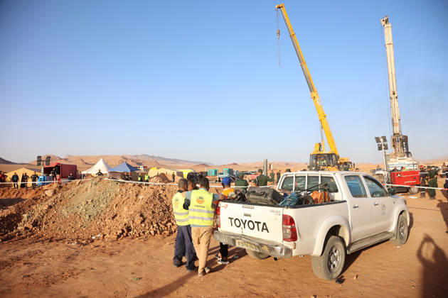 Rescue efforts continue for 10-year-old boy trapped in well in Algeria EL BAYADH, ALGERIA - SEPTEMBER 5: Rescue operations continue uninterrupted for the 4th consecutive day to save 10-year-old Ayoub Mohamed Fayid, who fell into a well at his family s farm in the town of Ghassoul in El Bayadh Province, western Algeria, on September 5, 2026. Hamza Zait Anadolu El Bayadh Algeria. Editorial use only. Please get in touch for any other usage.  Copyright: x2026xAnadoluxHamzaxZaitx