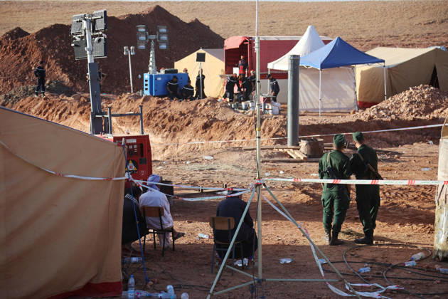 Rescue efforts continue for 10-year-old boy trapped in well in Algeria EL BAYADH, ALGERIA - SEPTEMBER 5: Rescue operations continue uninterrupted for the 4th consecutive day to save 10-year-old Ayoub Mohamed Fayid, who fell into a well at his family s farm in the town of Ghassoul in El Bayadh Province, western Algeria, on September 5, 2026. Hamza Zait Anadolu El Bayadh Algeria. Editorial use only. Please get in touch for any other usage.  Copyright: x2026xAnadoluxHamzaxZaitx
