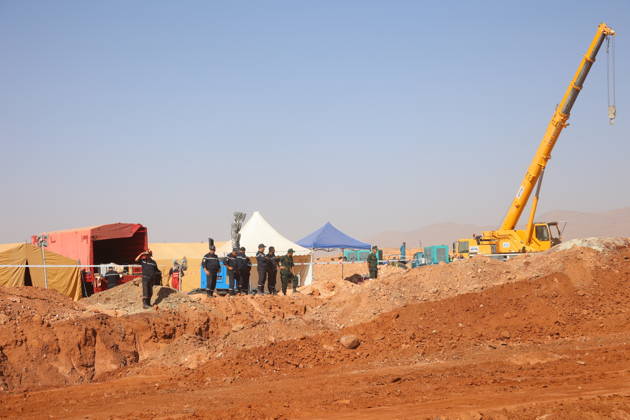 Rescue efforts continue for 10-year-old boy trapped in well in Algeria EL BAYADH, ALGERIA - SEPTEMBER 5: Rescue efforts continue for 10-year-old Ayoub Mohamed Fayid, who fell into a well at his family s farm in the town of Ghassoul in El Bayadh Province, western Algeria, on September 5, 2026. Efforts to rescue the child have continued uninterrupted as the operation enters its fourth day. Hamza Zait Anadolu El Bayadh Algeria. Editorial use only. Please get in touch for any other usage.  Copyright: x2026xAnadoluxHamzaxZaitx