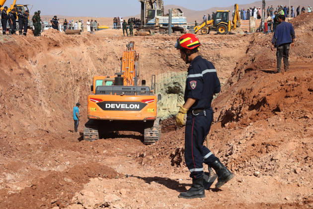 Rescue efforts continue for 10-year-old boy trapped in well in Algeria EL BAYADH, ALGERIA - SEPTEMBER 5: Rescue efforts continue for 10-year-old Ayoub Mohamed Fayid, who fell into a well at his family s farm in the town of Ghassoul in El Bayadh Province, western Algeria, on September 5, 2026. Efforts to rescue the child have continued uninterrupted as the operation enters its fourth day. Hamza Zait Anadolu El Bayadh Algeria. Editorial use only. Please get in touch for any other usage.  Copyright: x2026xAnadoluxHamzaxZaitx